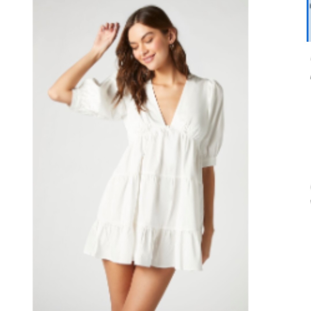 Forever 21 White Sundress